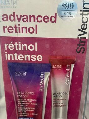 StriVectin Eye & Night Cream Set - Magenta & Purple Packaging